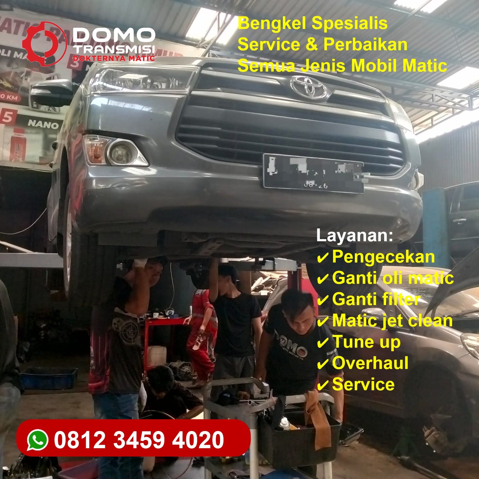 Bengkel Mobil Suzuki Matic Jakarta Barat Ahli Transmisi