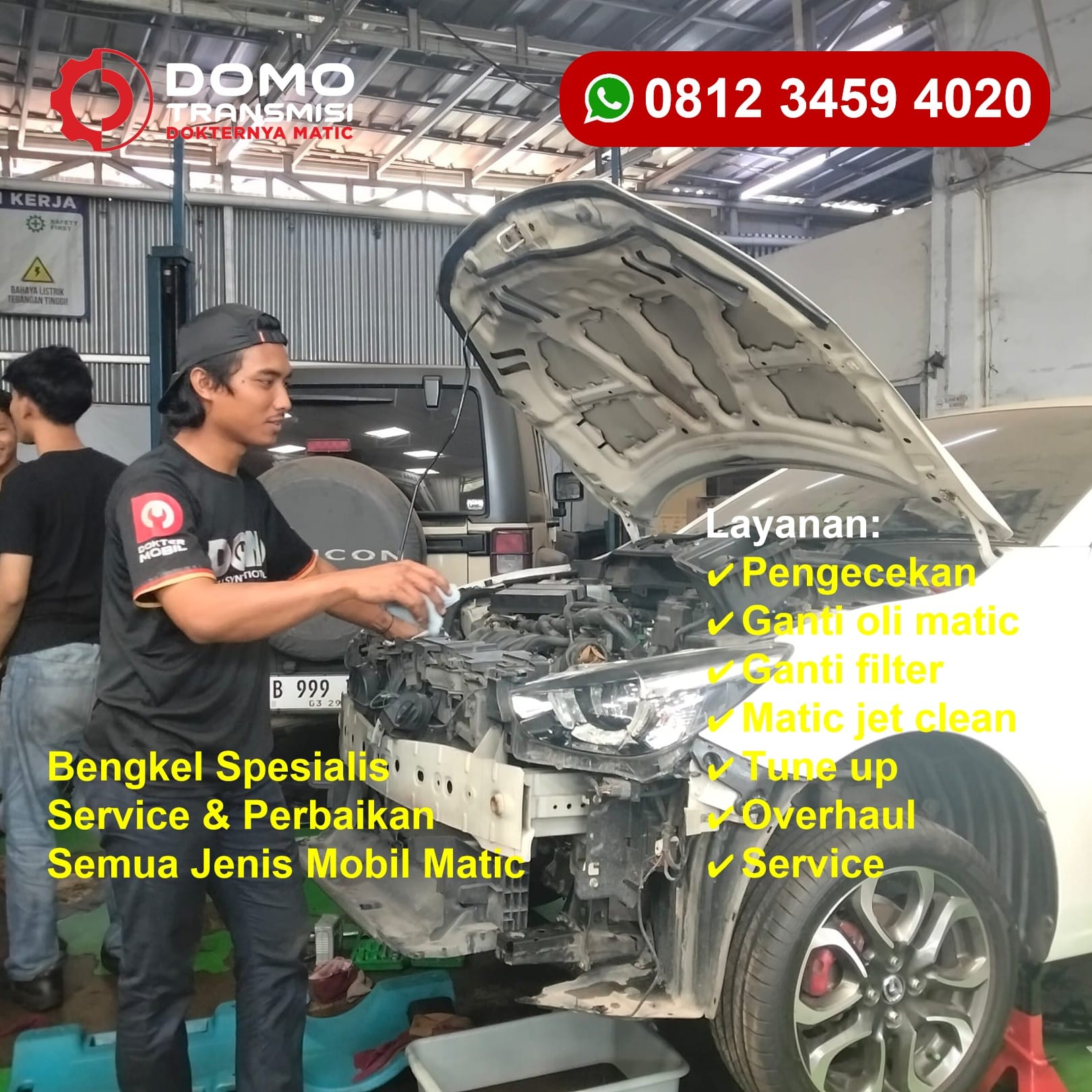 Bengkel Mobil Suzuki Swift Matic Jakarta Barat Biaya Irit