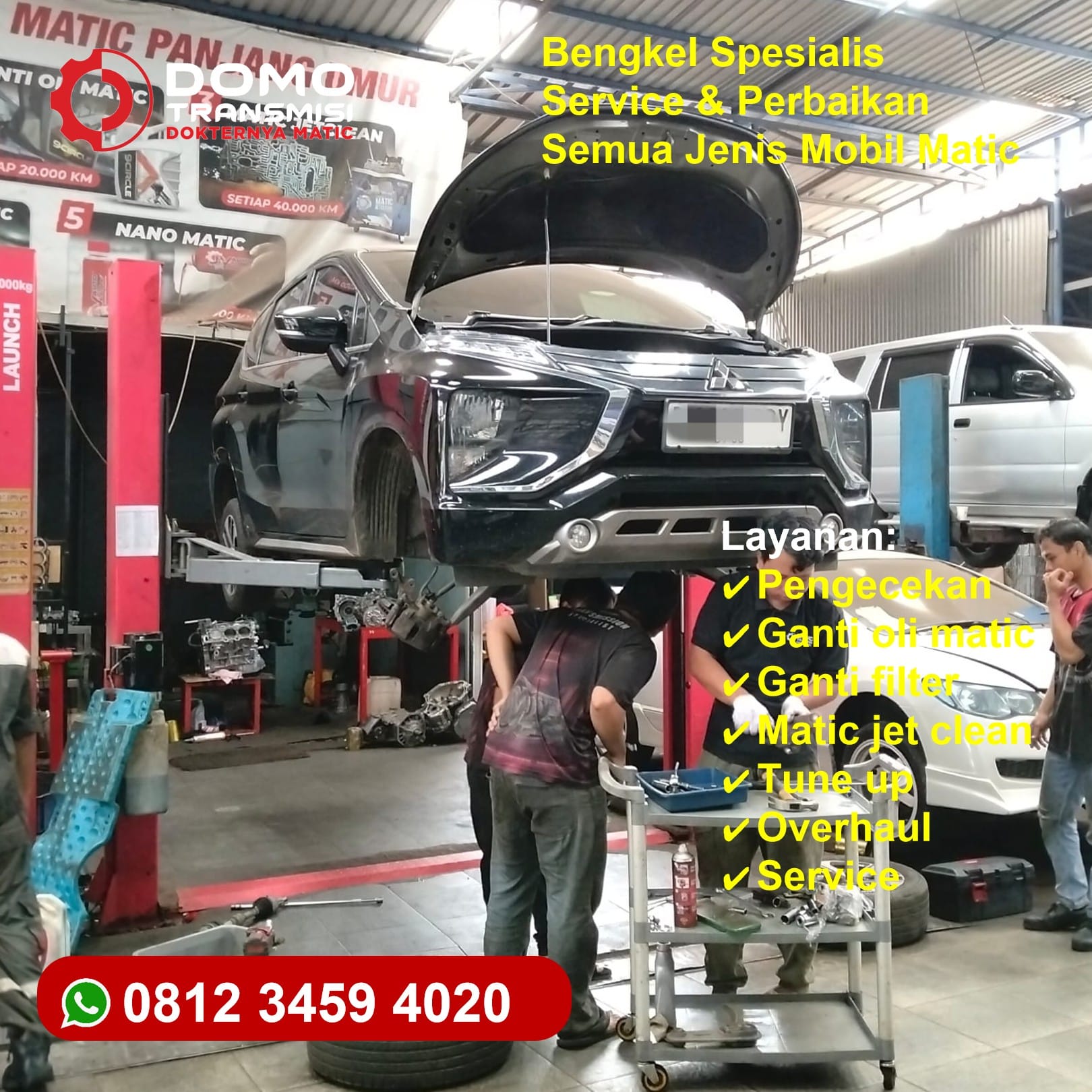 Service Transmisi Matic Voxy Jakarta