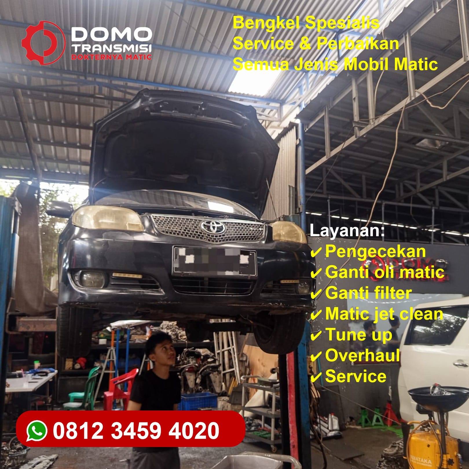 Jasa Bengkel Mobil Mitsubishi Matic Jakarta Barat Paling Baik