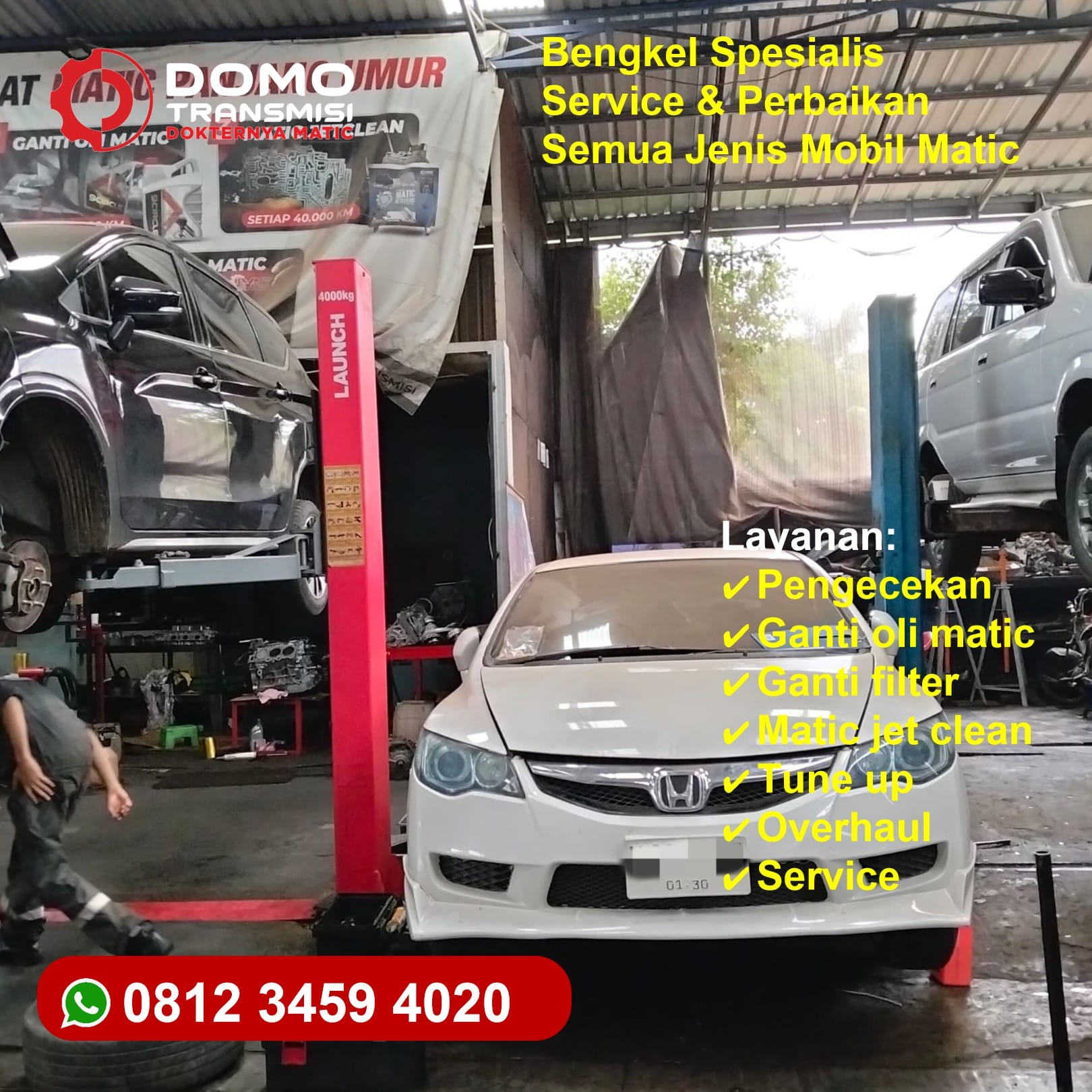 Layanan Prima Service Transmisi Matic Wuling Cortez Jakarta Jitu