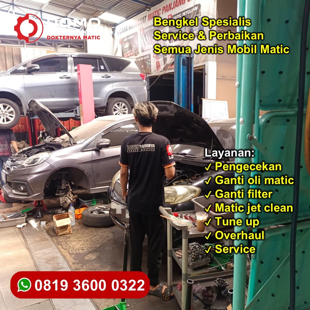 Ongkos Jasa Overhaul Mobil Matic Surabaya Lebih Terjangkau
