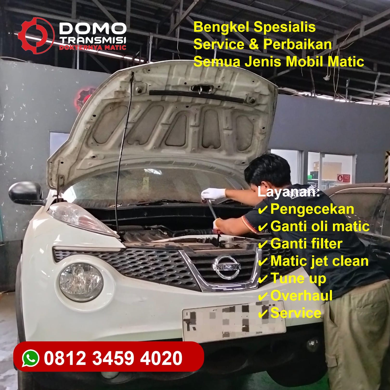 Pilihan Utama Service Transmisi Matic Yaris Jakarta Bergaransi