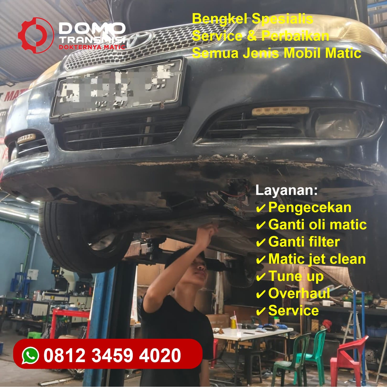 Rawat Bengkel Mobil Nissan Serena Matic Jakarta Barat Garansi Nyaman