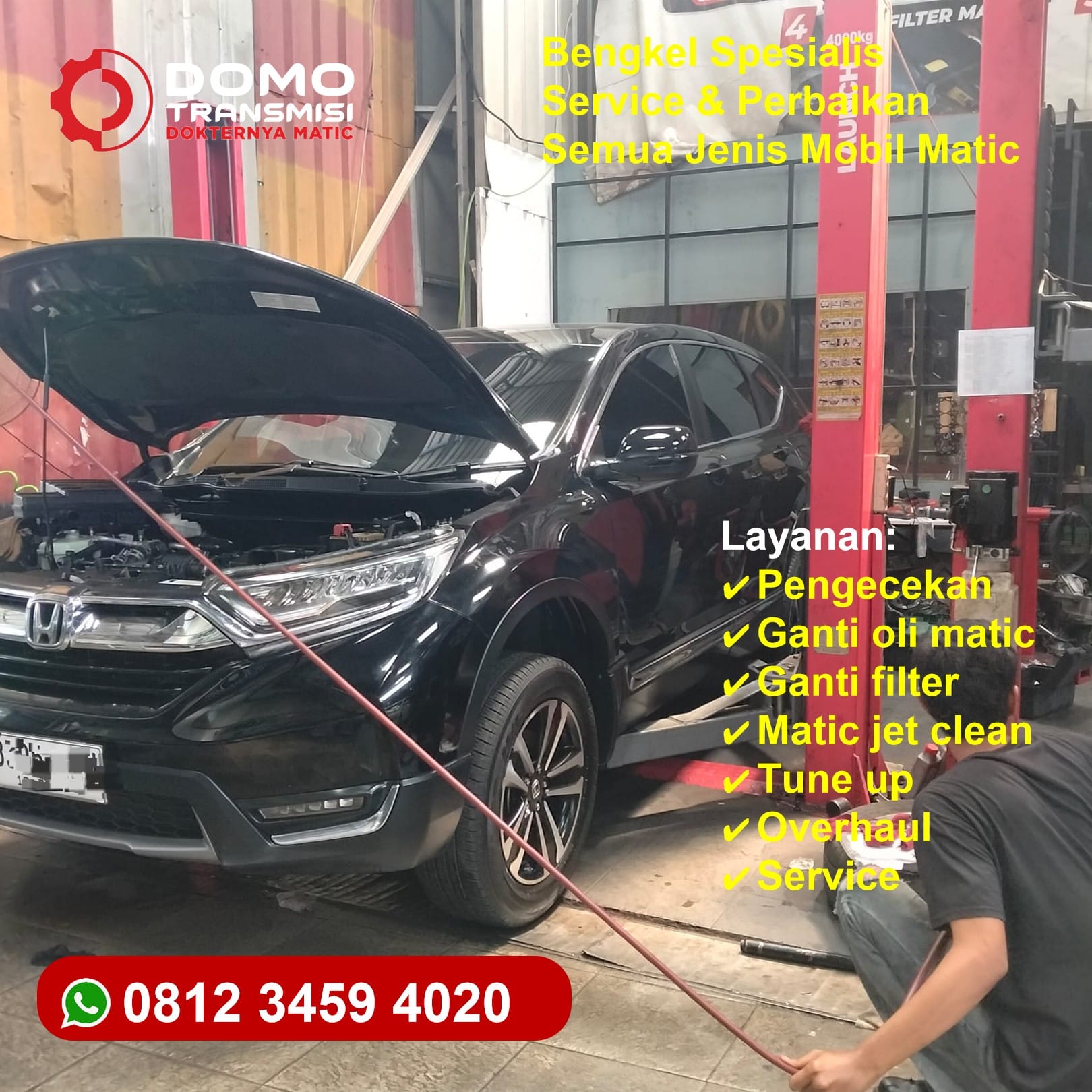 Rekomendasi Bengkel Mobil Suzuki Ertiga Matic Jakarta Barat