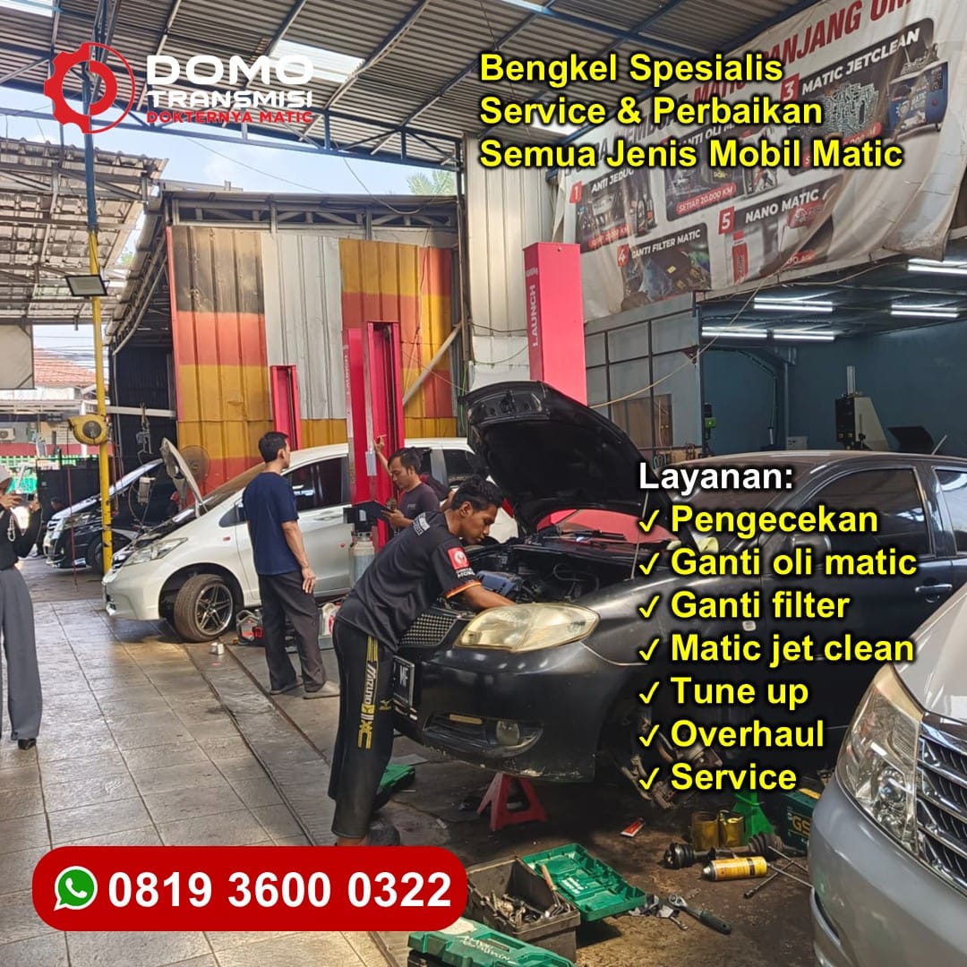 Rekomendasi Bengkel Spesialis Transmisi Matic Surabaya