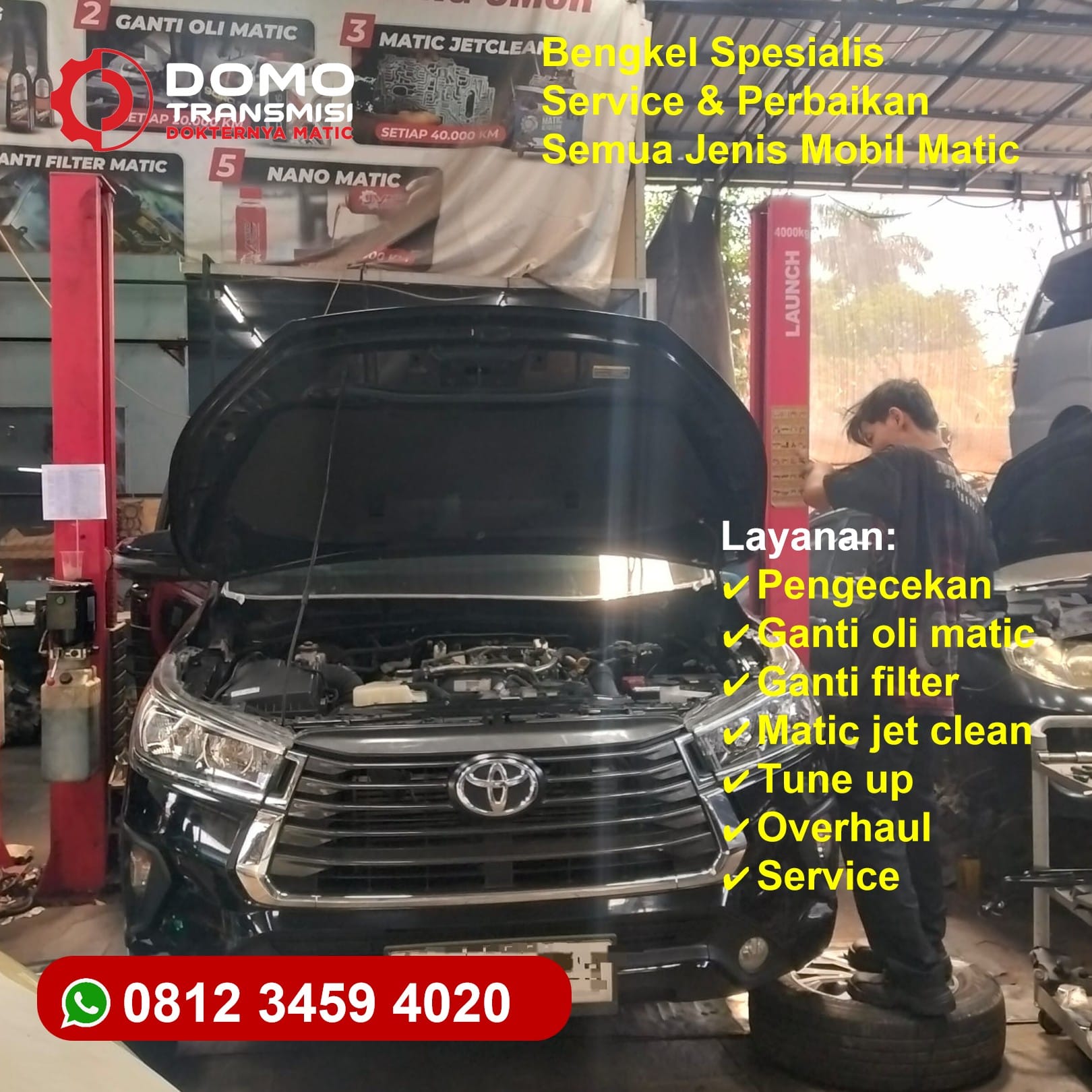 Servis Bengkel Mobil Honda Matic Jakarta Barat Cepat Hemat