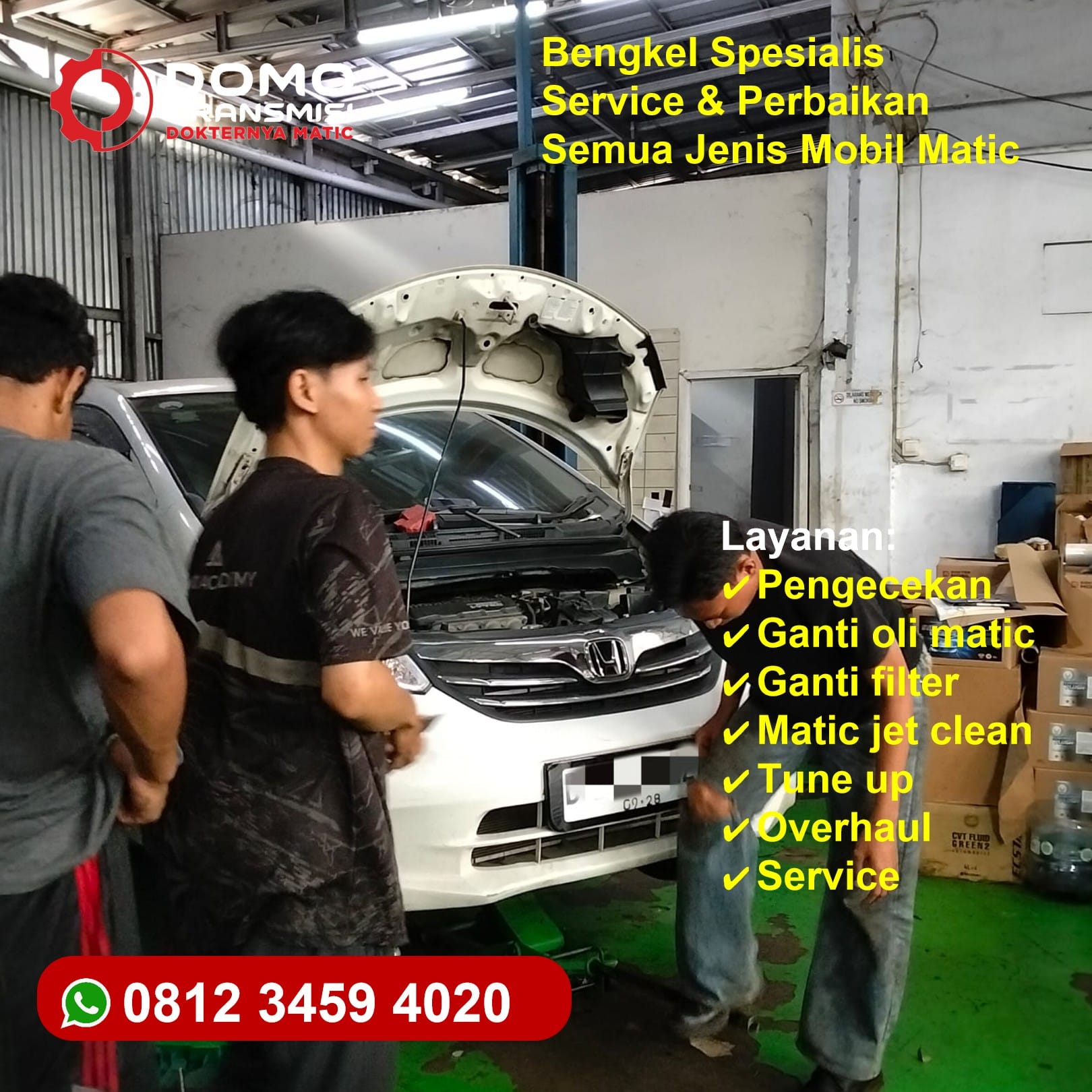 Solusi Efektif Service Transmisi Matic WRV Jakarta Hemat Biaya