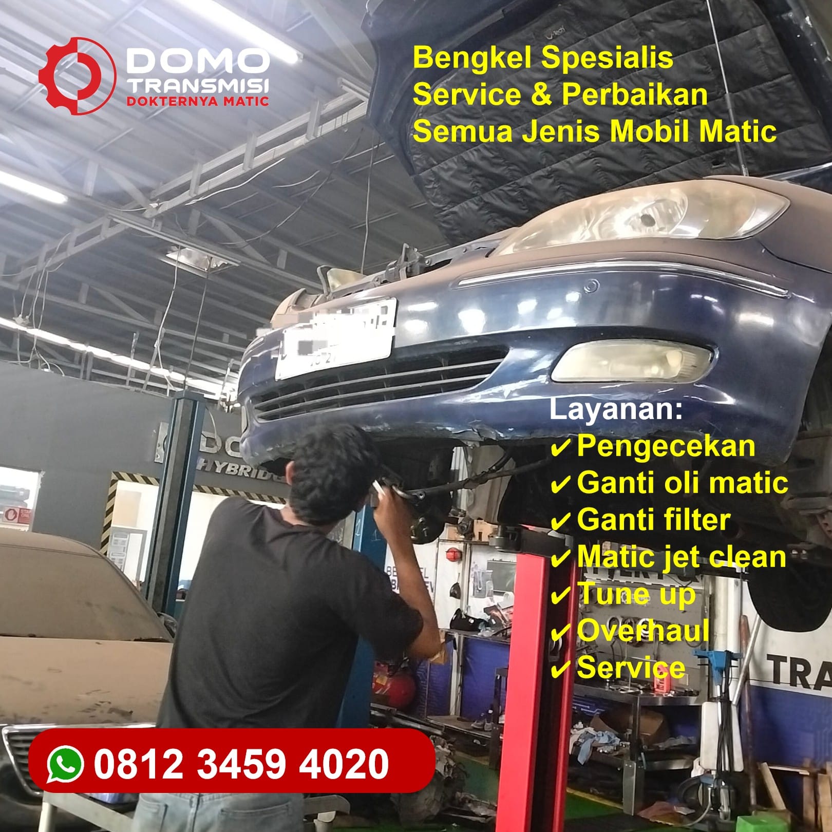 Spesialis Bengkel Mobil Innova Matic Jakarta Barat Terpercaya