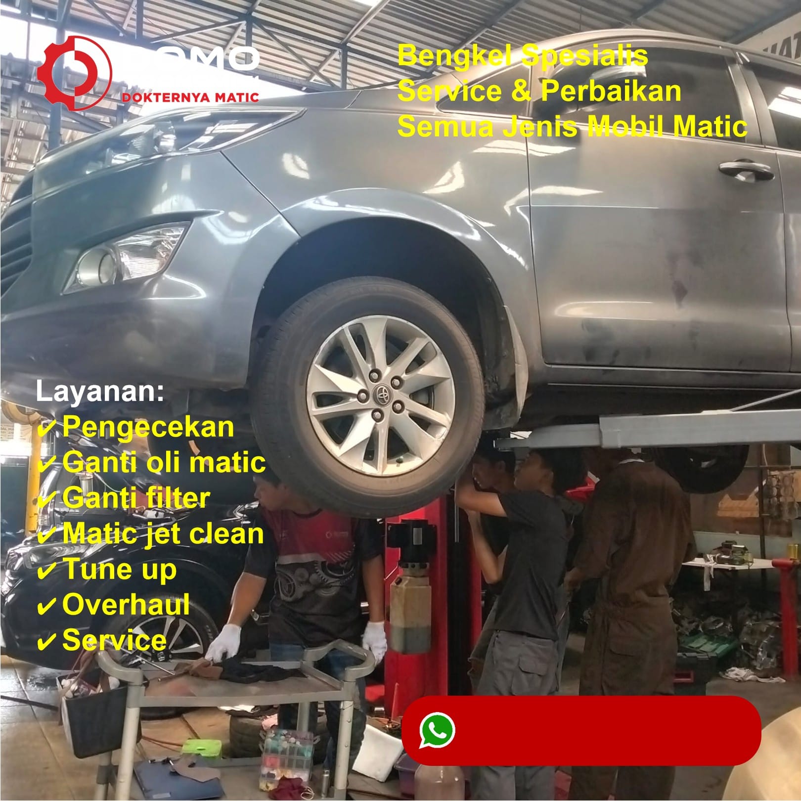 Spesialis Bengkel Mobil Suzuki XL7 Matic Jakarta Barat