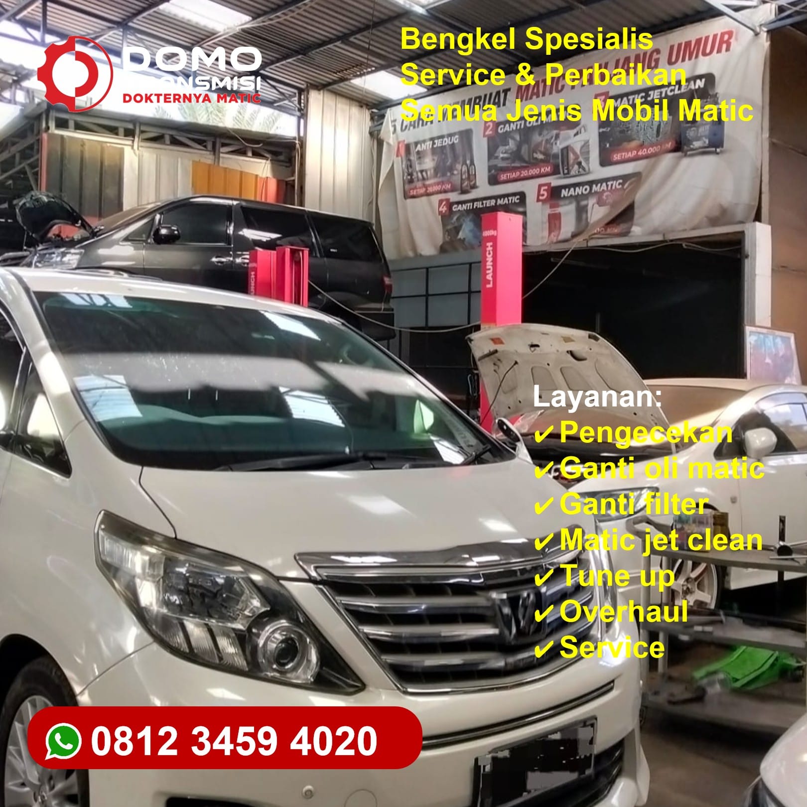 Teknisi Canggih Service Transmisi Matic Wuling Almaz Jakarta