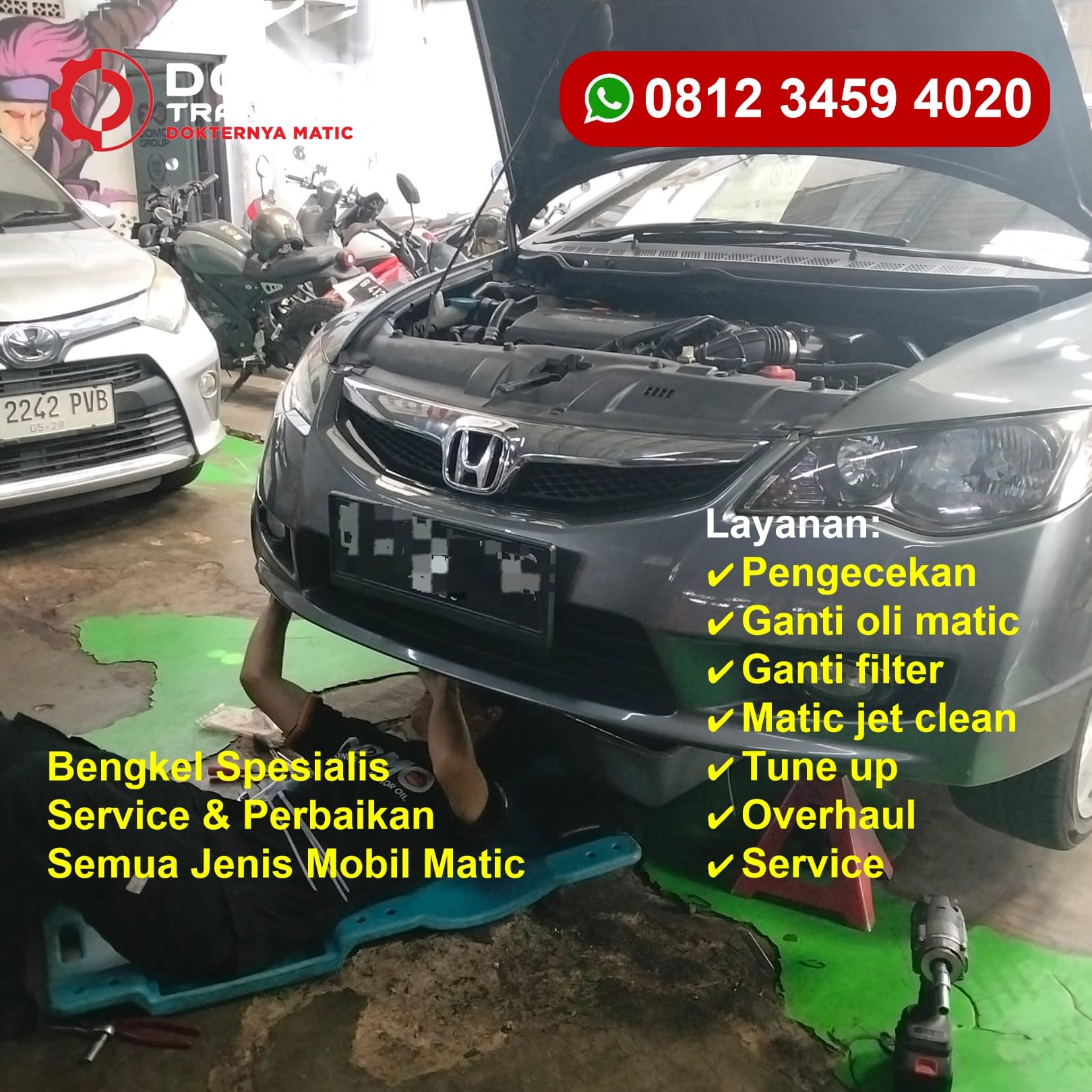 Ahli Bengkel Spesialis Subaru Matic Jakarta Barat Berpengalaman