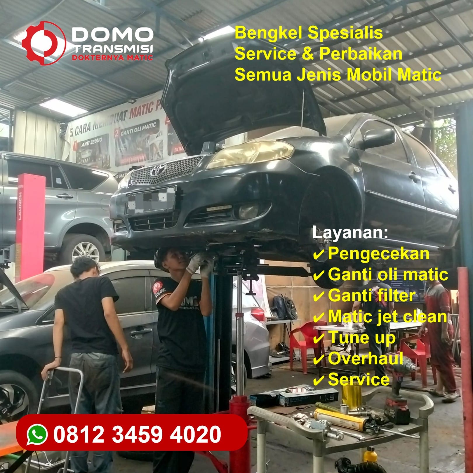Bengkel Mobil Veloz Matic Jakarta Barat Mesin Jadi Halus