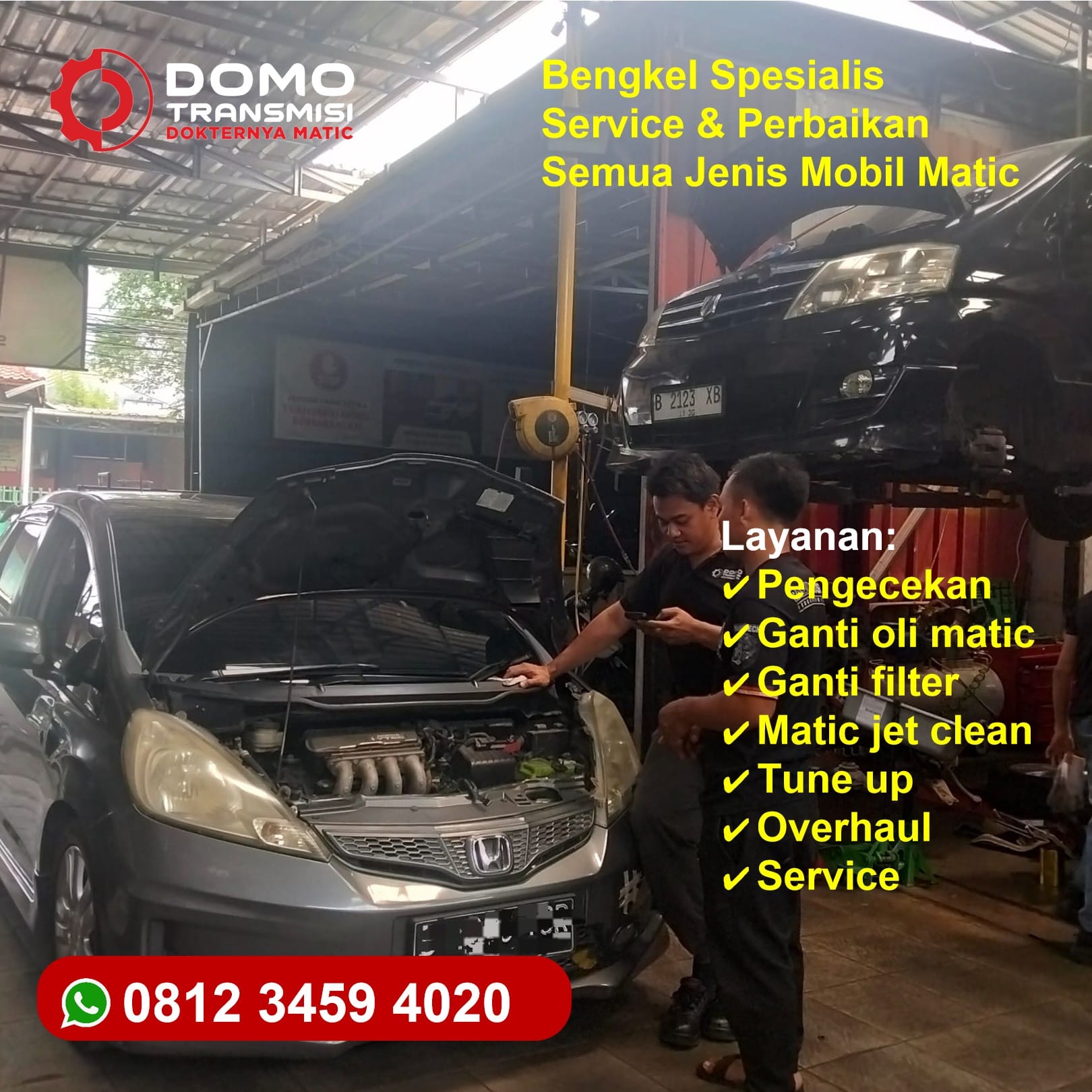 Bengkel Mobil Wuling Almaz Matic Jakarta Barat Suku Cadang