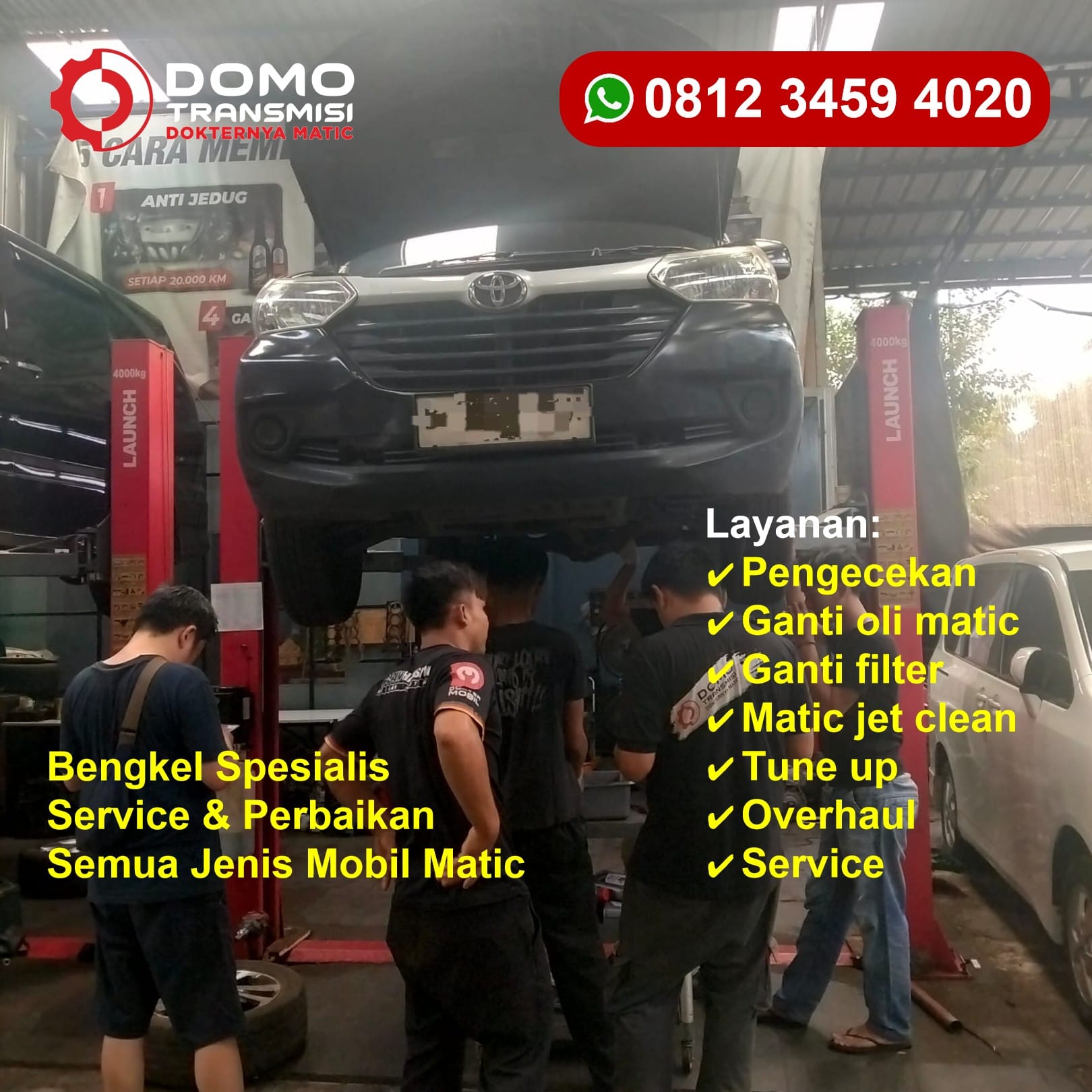 Bengkel Mobil Yaris Matic Jakarta Barat Performa Kembali
