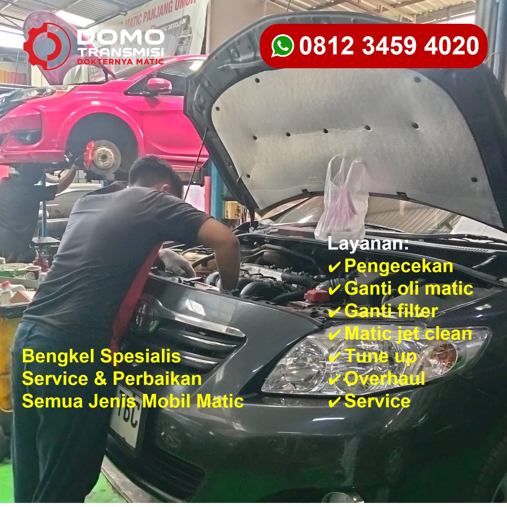 Cek Bengkel Spesialis Nissan Matic Jakarta Barat Profesional