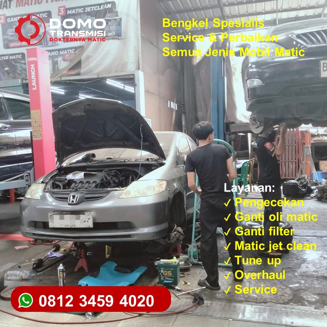 Layanan Service Transmisi Matic Honda Stream Jakarta Barat Optimal