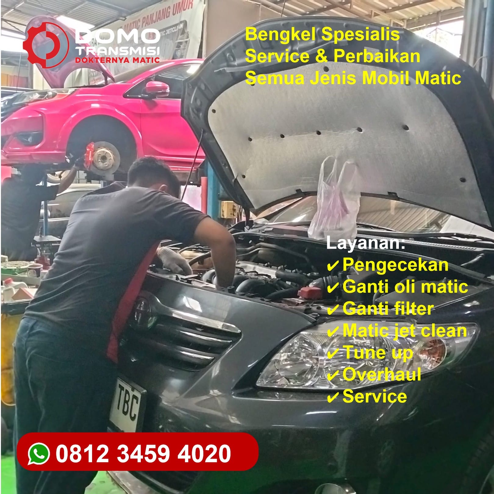 Mutu Bengkel Spesialis Mobil Matic Jakarta Barat Berkualitas
