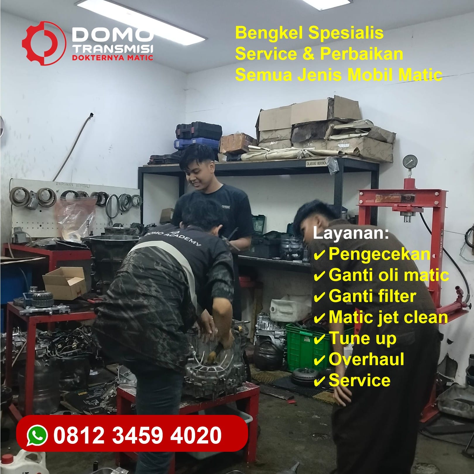 Nyaman Di Bengkel Mobil Voxy Matic Jakarta Barat Sekarang