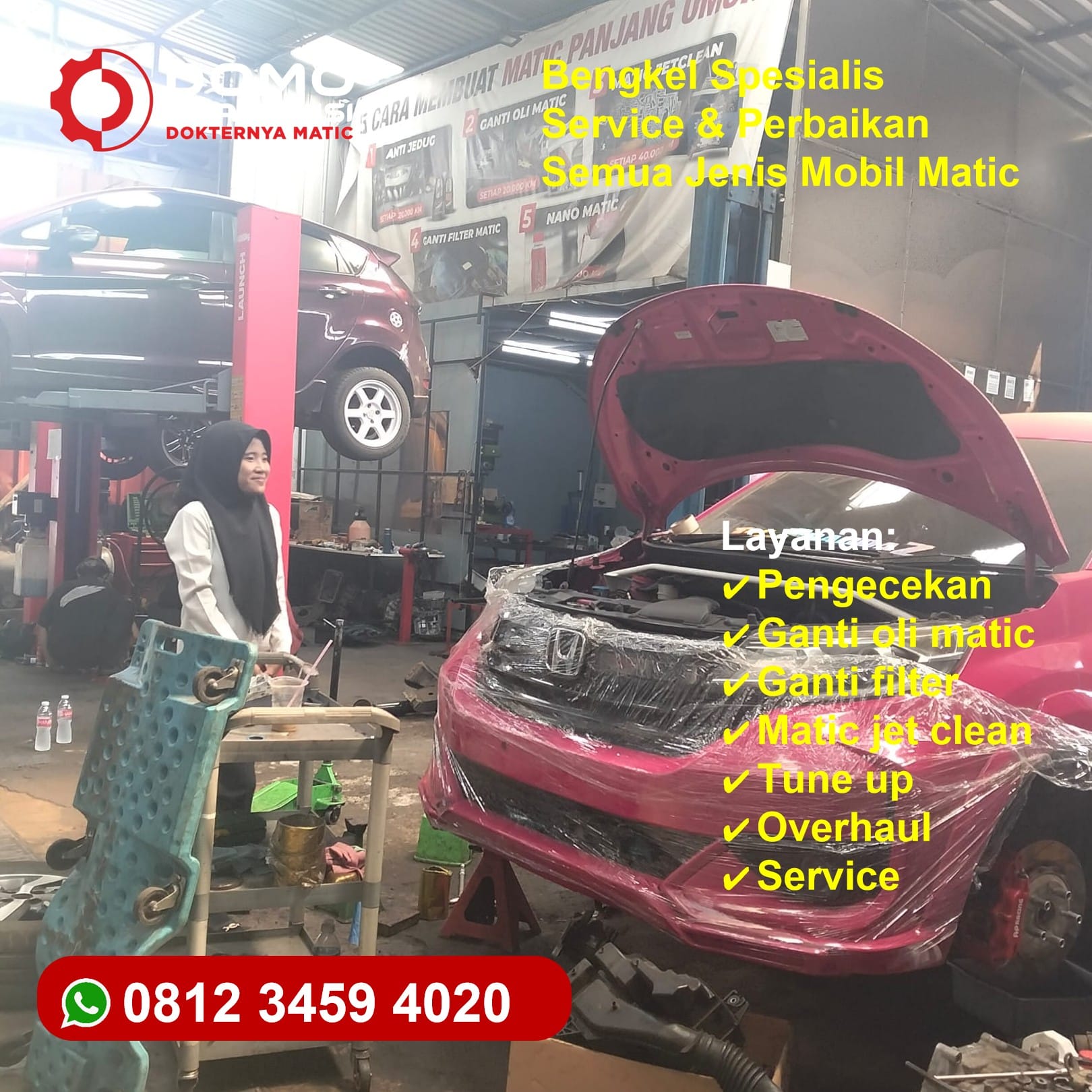 Paket Bengkel Tune Up Mobil Matic Jakarta Barat Sangat Hemat