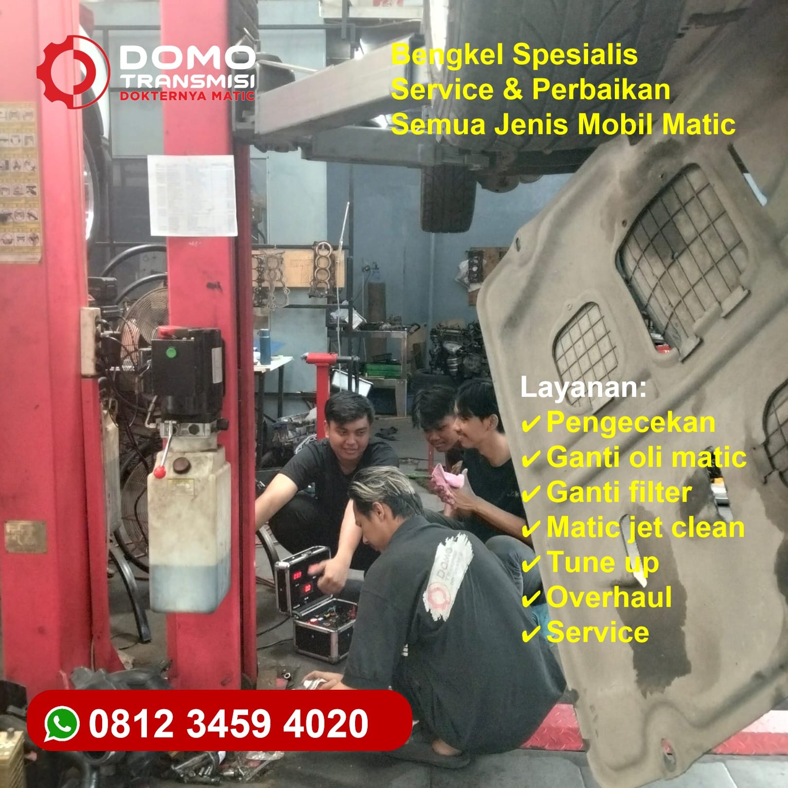 Perbaikan Bengkel Transmisi Matic Jakarta Barat Paling Cepat