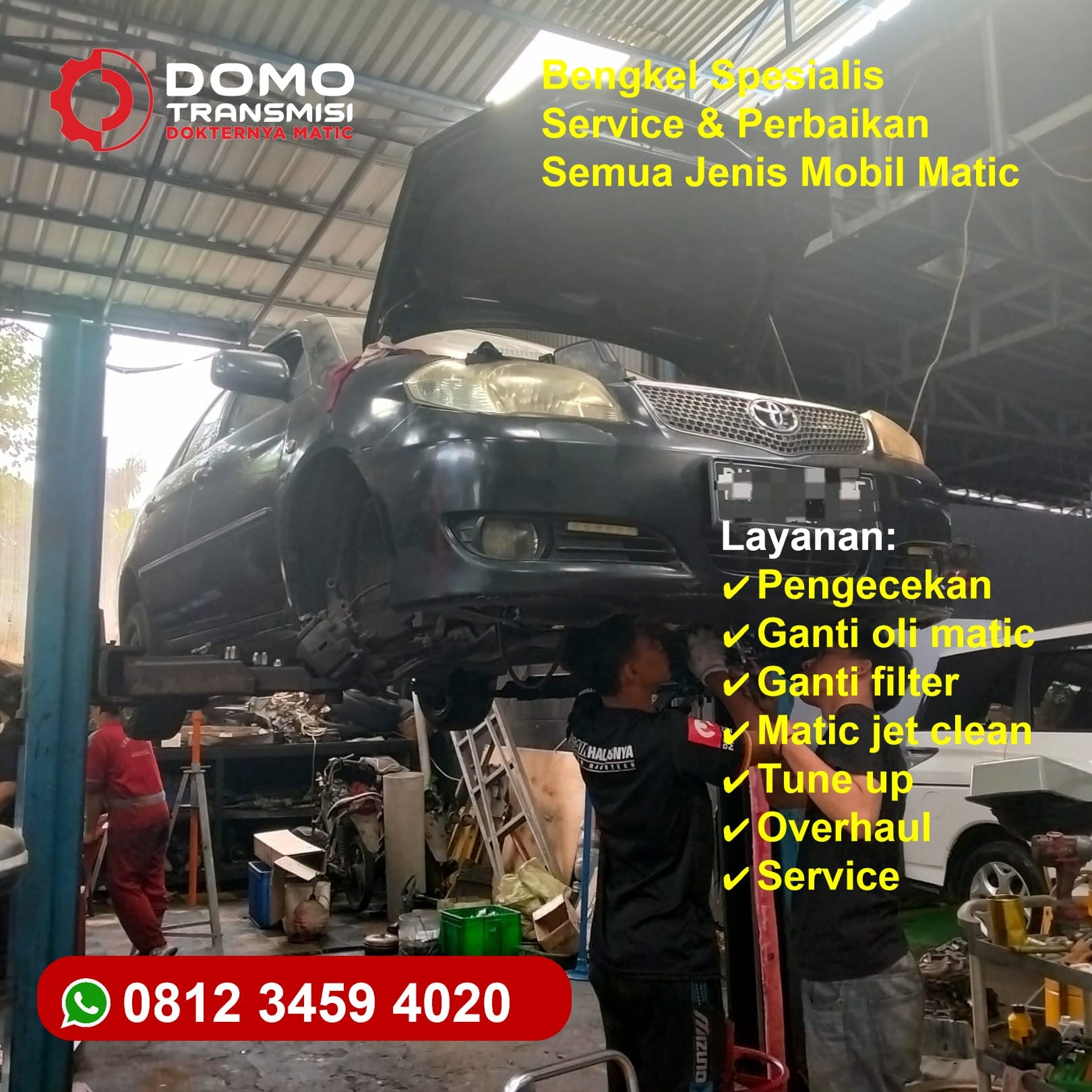 Pilihan Bengkel Spesialis Honda Matic Jakarta Barat Terbaik