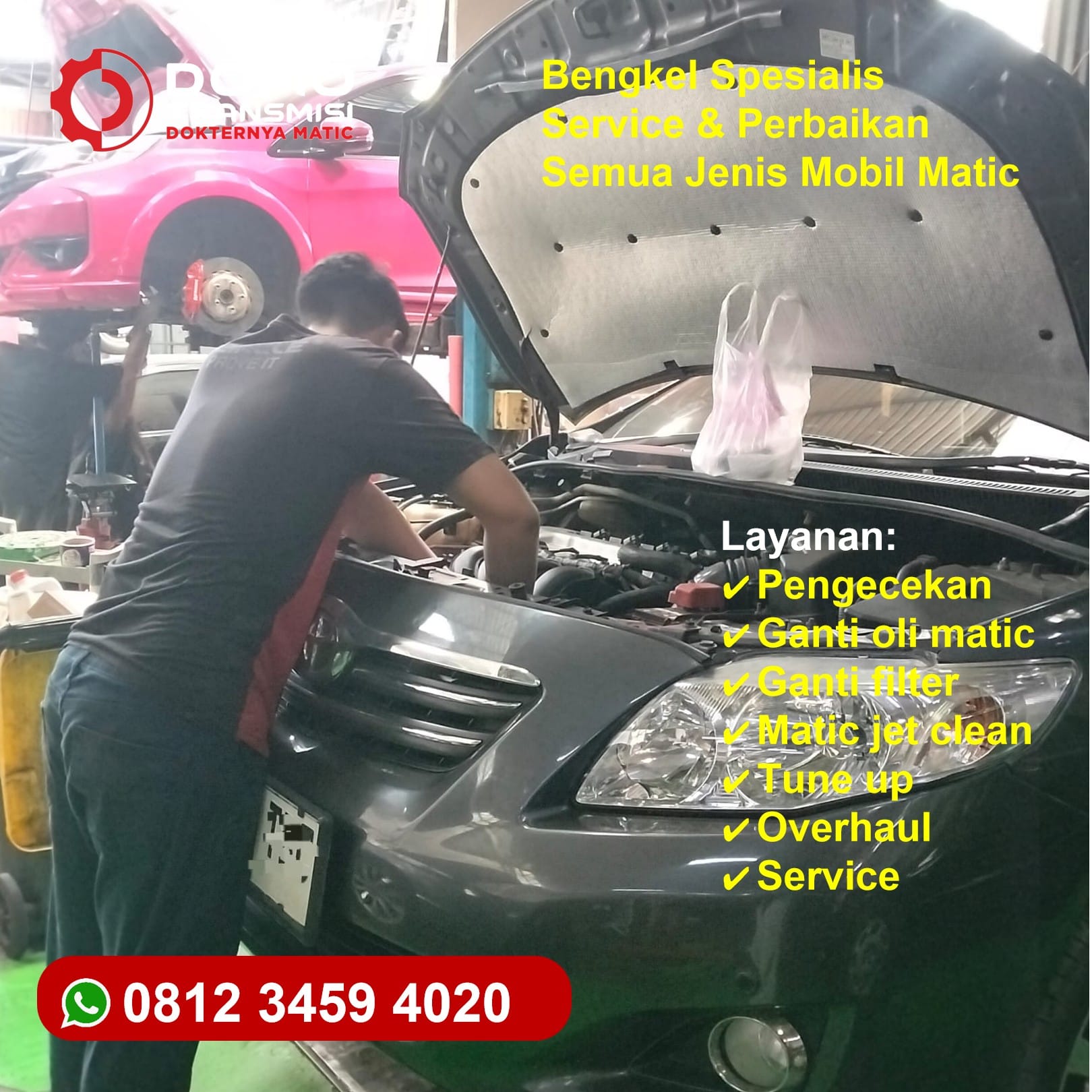 Rawat Bengkel Spesialis Mitsubishi Matic Jakarta Barat Resmi