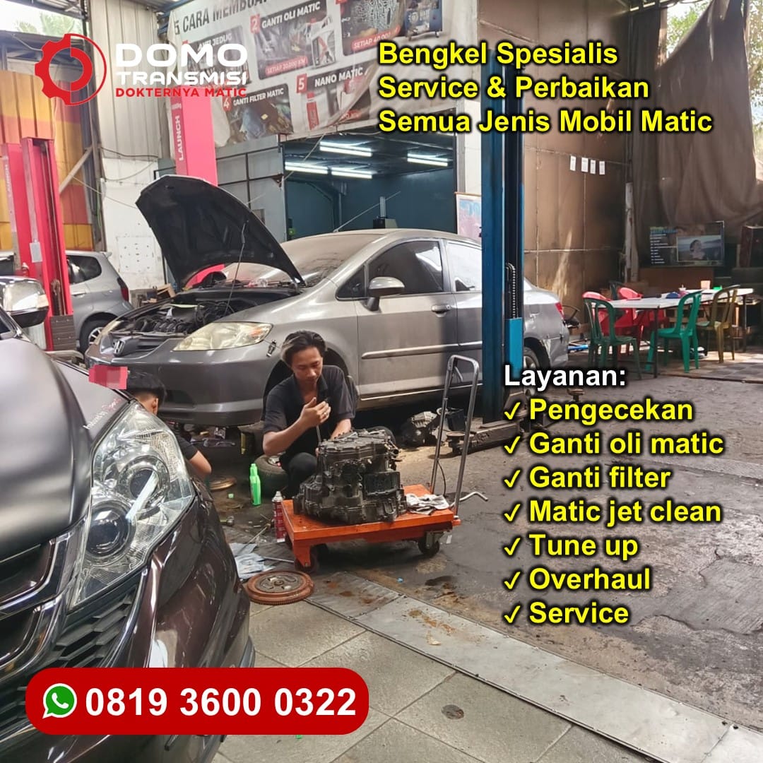 Rekomendasi Bengkel Mobil Matic Surabaya Kota Terpercaya
