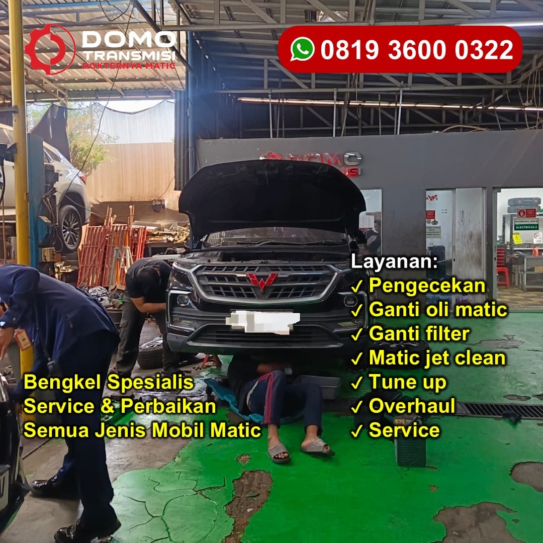 Rekomendasi Bengkel Mobil Toyota Matic Surabaya Terbaik