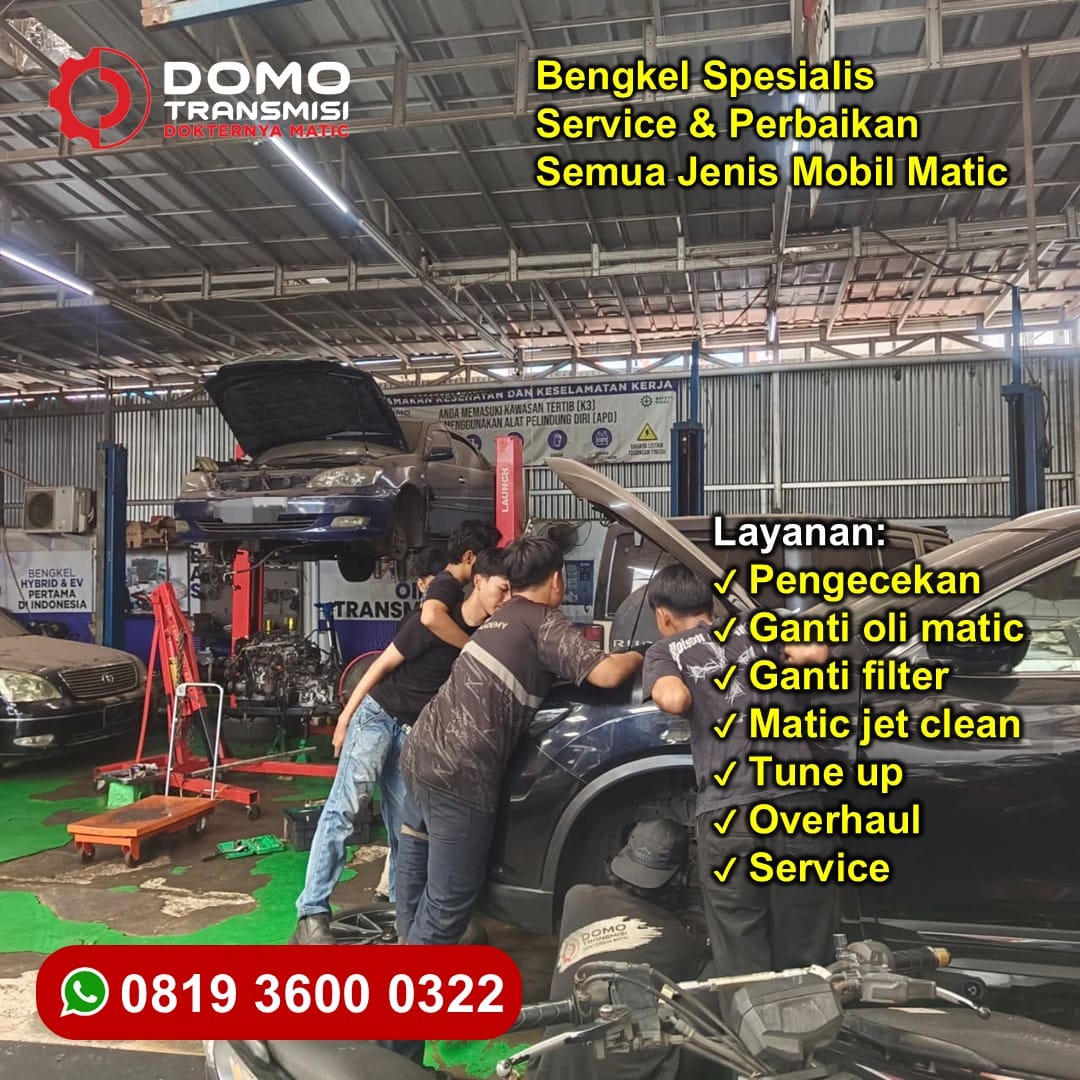 Rekomendasi Bengkel Spesialis Mobil Matic Surabaya