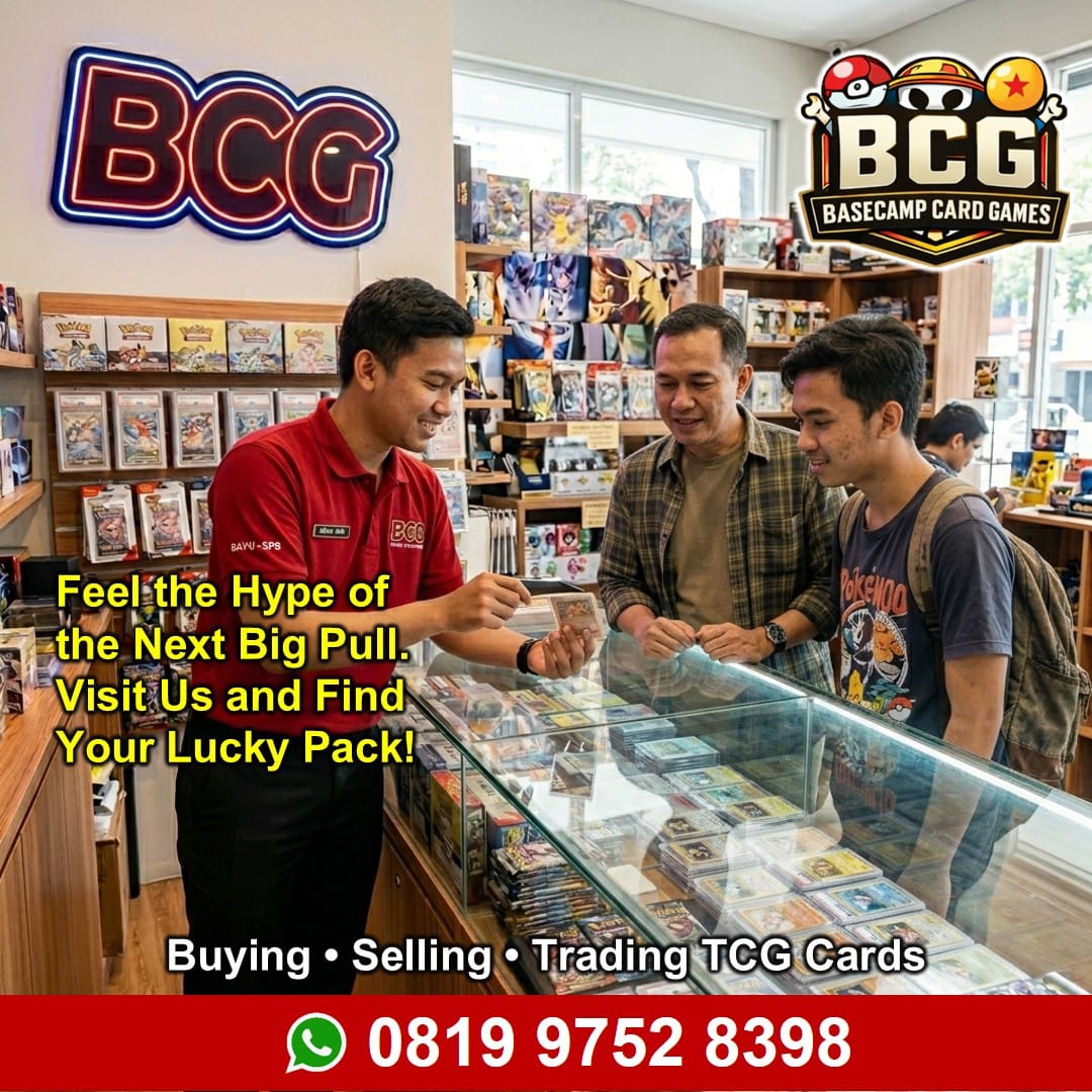 Lokasi Nyaman! Cek Tempat Jual Beli Kartu PokemonWeekend Tetap Buka