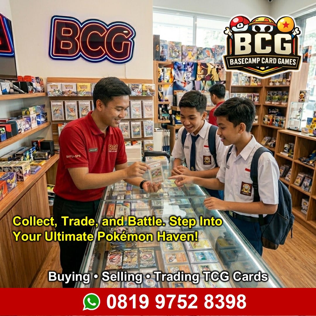 Benarkah Tempat Jual Kartu Pokemon di Indomaret Punya Seri Paling Langka?