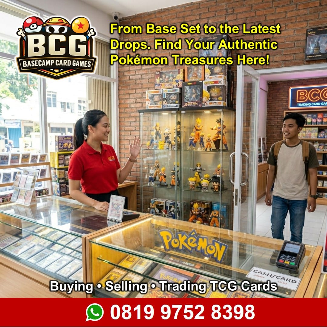 Disini Tempat Jual Kartu Pokemon di Jakarta Terbaik Yang Wajib Dikunjungi!