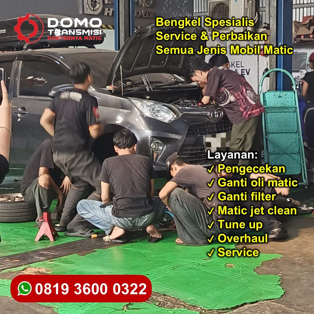 Pilih Bengkel Spesialis Mobil Toyota Matic Surabaya