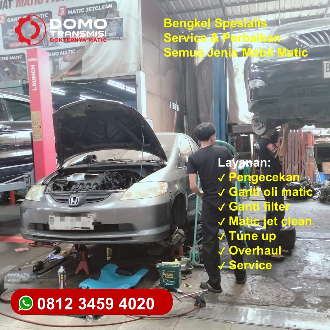 Sertifikasi Service Transmisi Matic Mirage Jakarta Barat Terjamin